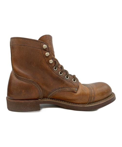 RED WING（レッドウィング）RED WING (レッドウィング) Iron Ranger ブーツ ブラウン サイズ:25.5の古着・服飾アイテム