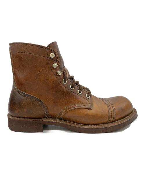 RED WING（レッドウィング）RED WING (レッドウィング) Iron Ranger ブーツ ブラウン サイズ:25.5の古着・服飾アイテム
