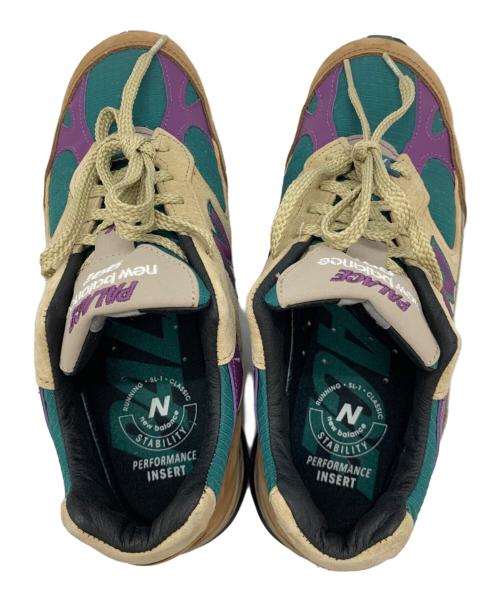 NEW BALANCE（ニューバランス）NEW BALANCE (ニューバランス) PALACE (パレス) スニーカー ブラウン サイズ:USA 8　1/2の古着・服飾アイテム