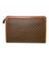 CELINE (セリーヌ) クラッチバッグ ブラウン：10000円