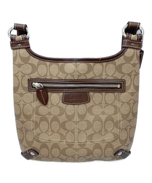 COACH（コーチ）COACH (コーチ) ショルダーバッグ ブラウンの古着・服飾アイテム