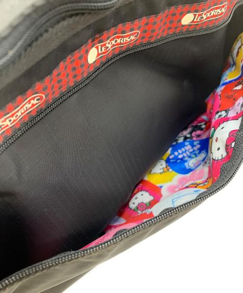 LeSportsac（レスポートサック）LeSportsac (レスポートサック) ショルダーバッグ ハローキティ ブラックの古着・服飾アイテム