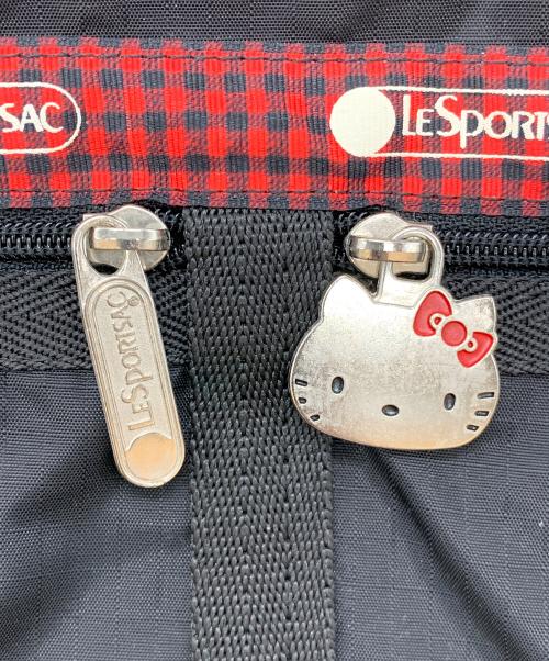 LeSportsac（レスポートサック）LeSportsac (レスポートサック) ショルダーバッグ ハローキティ ブラックの古着・服飾アイテム