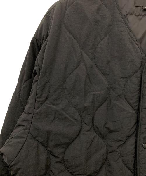 BEAMS（ビームス）BEAMS (ビームス) ダウン ミリタリー ライナージャケット ブラック サイズ:XLの古着・服飾アイテム