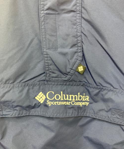Columbia（コロンビア）Columbia (コロンビア) 90’sアノラックパーカー ネイビー×レッド サイズ:Mの古着・服飾アイテム