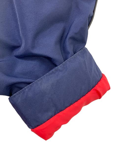 Columbia（コロンビア）Columbia (コロンビア) 90’sアノラックパーカー ネイビー×レッド サイズ:Mの古着・服飾アイテム