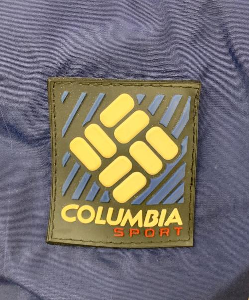 Columbia（コロンビア）Columbia (コロンビア) 90’sアノラックパーカー ネイビー×レッド サイズ:Mの古着・服飾アイテム