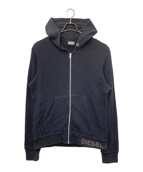 DIESEL（ディーゼル）DIESEL (ディーゼル) S-ELECTRUM ジップパーカー ブラック サイズ:XLの古着・服飾アイテム