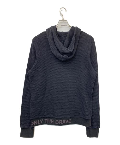 DIESEL（ディーゼル）DIESEL (ディーゼル) S-ELECTRUM ジップパーカー ブラック サイズ:XLの古着・服飾アイテム