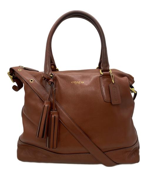 COACH（コーチ）COACH (コーチ) 2WAYショルダーバッグ ブラウンの古着・服飾アイテム
