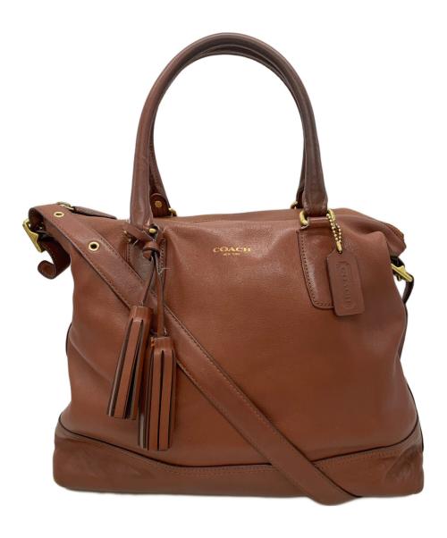 COACH（コーチ）COACH (コーチ) 2WAYショルダーバッグ ブラウンの古着・服飾アイテム