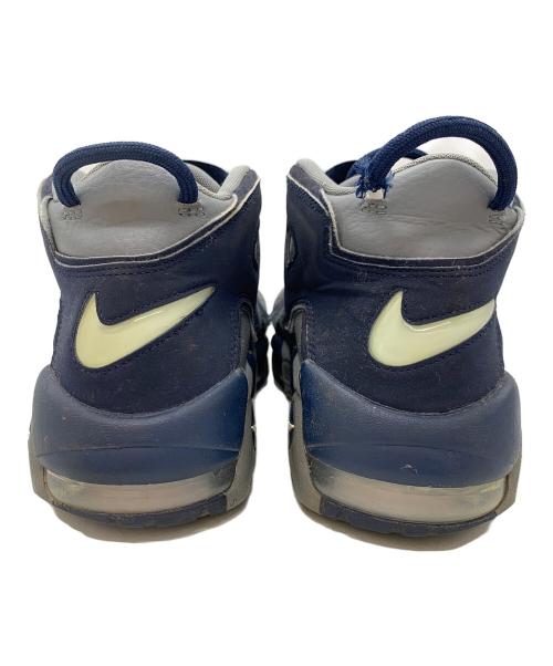 NIKE（ナイキ）NIKE (ナイキ) AIR MORE UP TEMPO グレー×ネイビー サイズ:28の古着・服飾アイテム