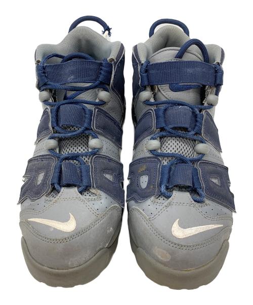 NIKE（ナイキ）NIKE (ナイキ) AIR MORE UP TEMPO グレー×ネイビー サイズ:28の古着・服飾アイテム