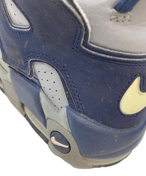 NIKE（ナイキ）NIKE (ナイキ) AIR MORE UP TEMPO グレー×ネイビー サイズ:28の古着・服飾アイテム