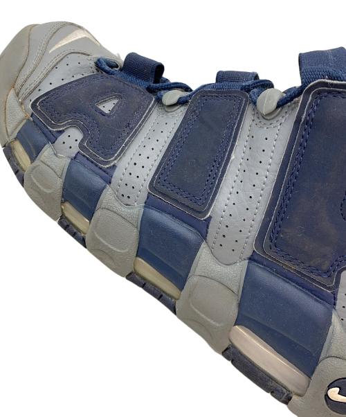 NIKE（ナイキ）NIKE (ナイキ) AIR MORE UP TEMPO グレー×ネイビー サイズ:28の古着・服飾アイテム