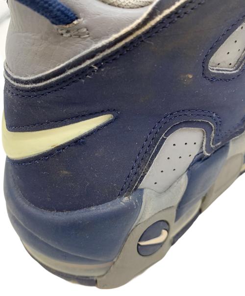 NIKE（ナイキ）NIKE (ナイキ) AIR MORE UP TEMPO グレー×ネイビー サイズ:28の古着・服飾アイテム