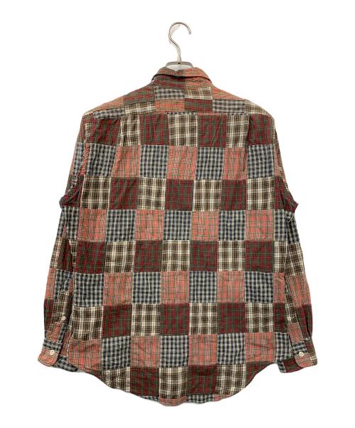 RALPH LAUREN（ラルフローレン）RALPH LAUREN (ラルフローレン) パッチワークシャツ マルチカラー サイズ:Lの古着・服飾アイテム