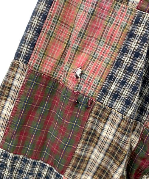 RALPH LAUREN（ラルフローレン）RALPH LAUREN (ラルフローレン) パッチワークシャツ マルチカラー サイズ:Lの古着・服飾アイテム