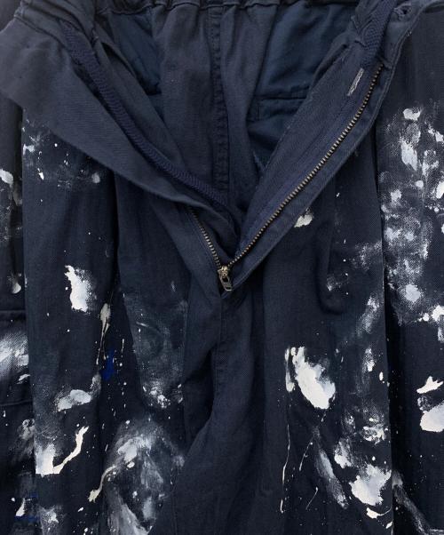 is-ness（イズネス）is-ness (イズネス) Herringbone 6-Pocket Pants ネイビー サイズ:ONE SIZEの古着・服飾アイテム
