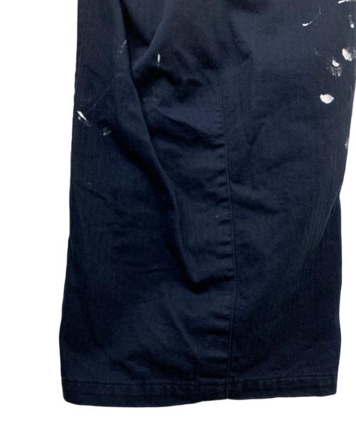 is-ness（イズネス）is-ness (イズネス) Herringbone 6-Pocket Pants ネイビー サイズ:ONE SIZEの古着・服飾アイテム