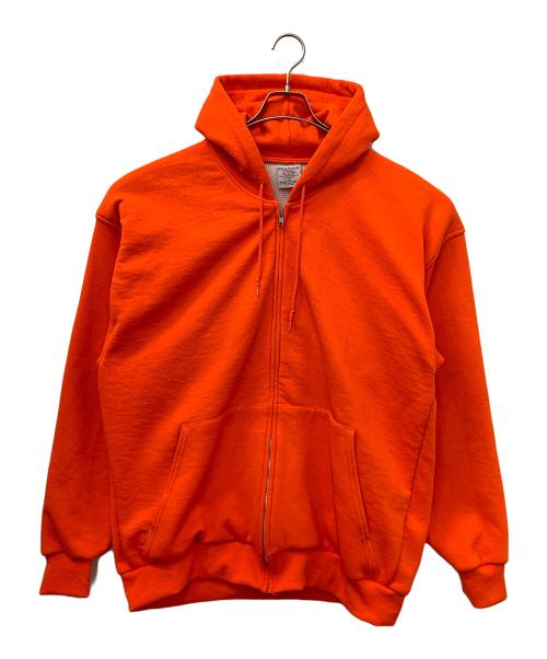 PLUMA（プルマ）PLUMA (プルマ) 裏サーマルジップパーカー オレンジ サイズ:XXLの古着・服飾アイテム