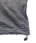 中古・古着 is-ness (イズネス) Balloon Border Long-sleeve T-Shirt グレー×ネイビー サイズ:L：8000円