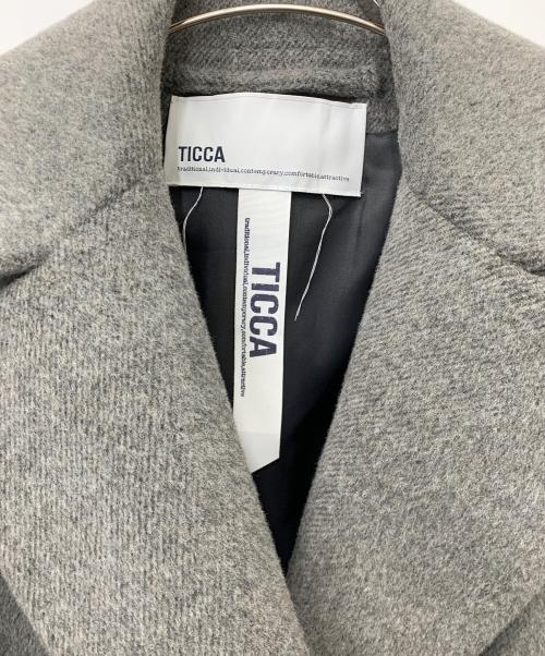 ticca（ティッカ）TICCA (ティッカ) テントコート グレー サイズ:F 未使用品の古着・服飾アイテム