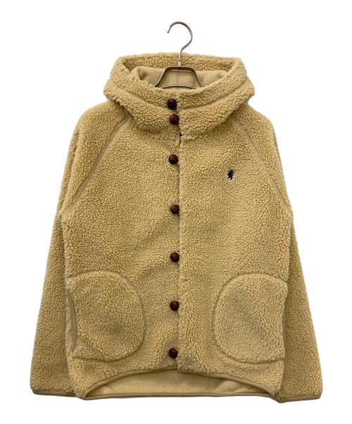 Gymphlex（ジムフレックス）Gymphlex (ジムフレックス) ボアジャケット ベージュ サイズ:14の古着・服飾アイテム