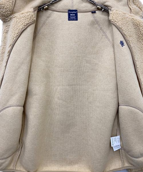 Gymphlex（ジムフレックス）Gymphlex (ジムフレックス) ボアジャケット ベージュ サイズ:14の古着・服飾アイテム