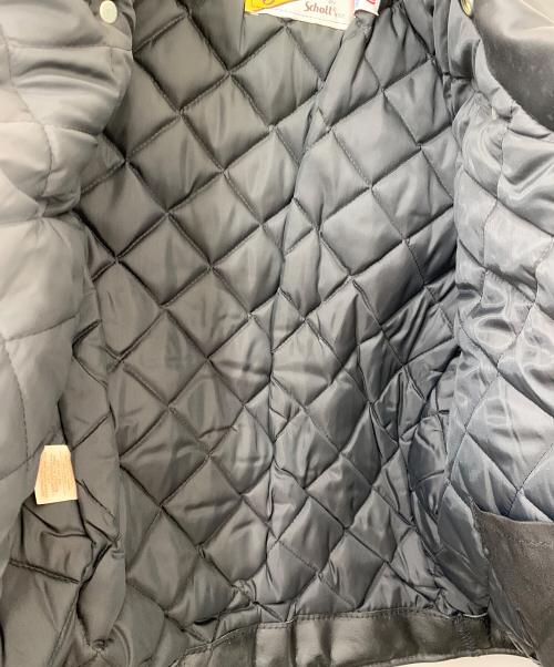 Schott（ショット）Schott (ショット) ダブルライダースジャケット ブラック サイズ:38の古着・服飾アイテム