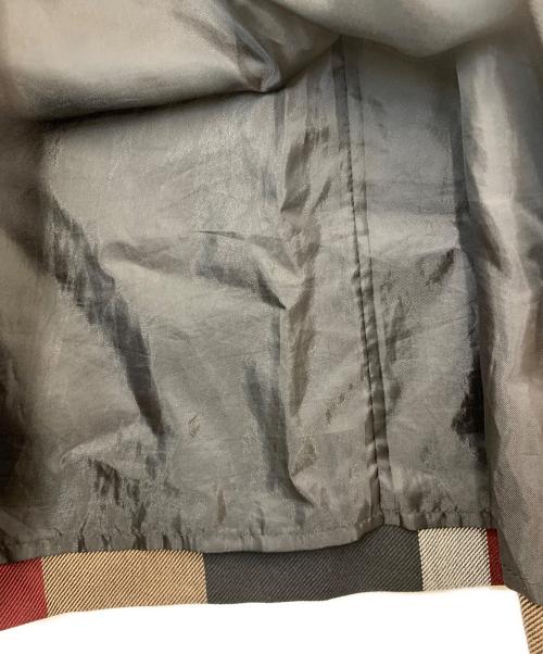 BLUE LABEL CRESTBRIDGE（ブルーレーベルクレストブリッジ）BLUE LABEL CRESTBRIDGE (ブルーレーベルクレストブリッジ) ノヴァチェックドッキングニットワンピース ブラック×レッド サイズ:36の古着・服飾アイテム