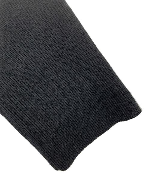 BLUE LABEL CRESTBRIDGE（ブルーレーベルクレストブリッジ）BLUE LABEL CRESTBRIDGE (ブルーレーベルクレストブリッジ) ノヴァチェックドッキングニットワンピース ブラック×レッド サイズ:36の古着・服飾アイテム