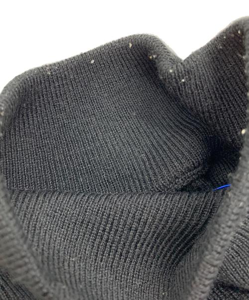 BLUE LABEL CRESTBRIDGE（ブルーレーベルクレストブリッジ）BLUE LABEL CRESTBRIDGE (ブルーレーベルクレストブリッジ) ノヴァチェックドッキングニットワンピース ブラック×レッド サイズ:36の古着・服飾アイテム