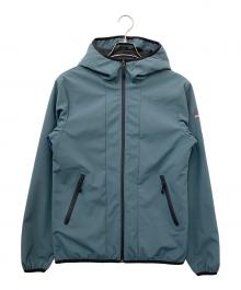 Denham（デンハム）の古着「BRASCO HOODIE LSS」｜スカイブルー