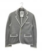 Black Fleece by BROOKS BROTHERSブラックフリース バイ ブルックスブラザーズ）の古着「ジャージーニットブレザー」｜グレー
