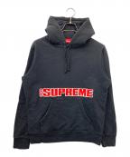 SUPREMEシュプリーム）の古着「Blockbuster Hooded Sweatshirt」｜ブラック