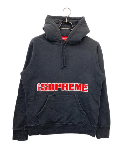SUPREME（シュプリーム）Supreme (シュプリーム) Blockbuster Hooded Sweatshirt ブラック サイズ:Sの古着・服飾アイテム