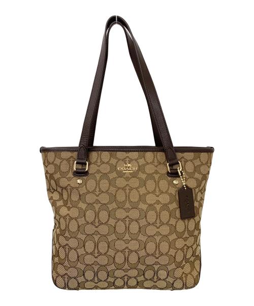 COACH（コーチ）COACH (コーチ) シグネチャー トートバッグの古着・服飾アイテム
