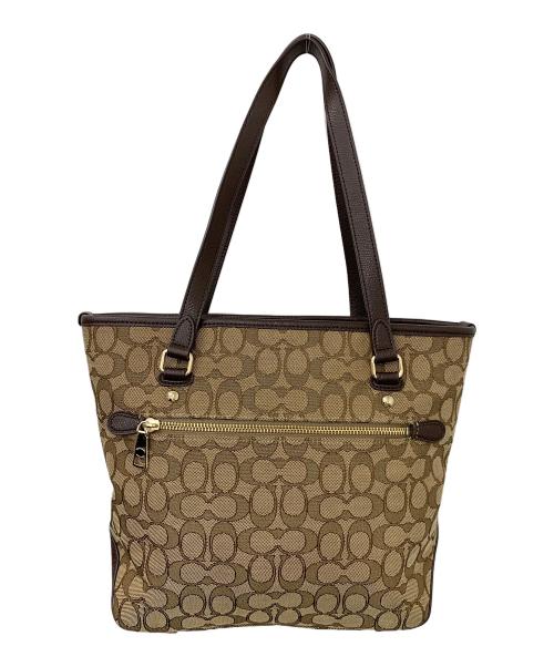 COACH（コーチ）COACH (コーチ) シグネチャー トートバッグの古着・服飾アイテム