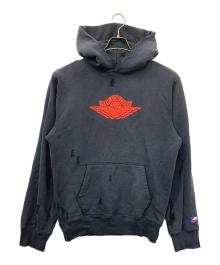 AIR JORDAN（エア ジョーダン）の古着「RAIR FLEECE PULLOVER HOODIE」｜ブラック