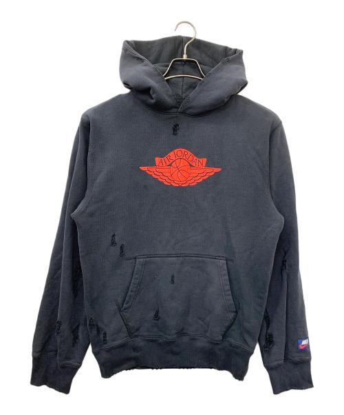 AIR JORDAN（エア ジョーダン）AIR JORDAN (エア ジョーダン) RAIR FLEECE PULLOVER HOODIE ブラック サイズ:XSの古着・服飾アイテム