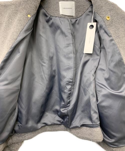 LAGUNA MOON（ラグナムーン）LAGUNA MOON (ラグナムーン) ボアブルゾン グレー サイズ:F 未使用品の古着・服飾アイテム