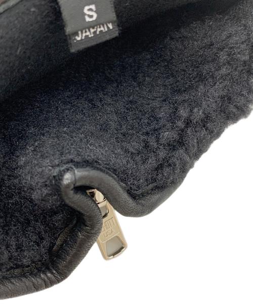 Schott（ショット）Schott (ショット) WINTER ZIP LEATHER GLOVE ブラック サイズ:Sの古着・服飾アイテム