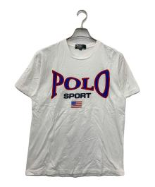 POLO RALPH LAUREN（ポロ・ラルフローレン）の古着「半袖カットソー」｜ホワイト