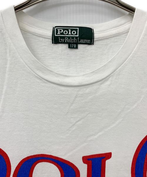POLO RALPH LAUREN（ポロ・ラルフローレン）POLO RALPH LAUREN (ポロ・ラルフローレン) 半袖カットソー ホワイト サイズ:170の古着・服飾アイテム
