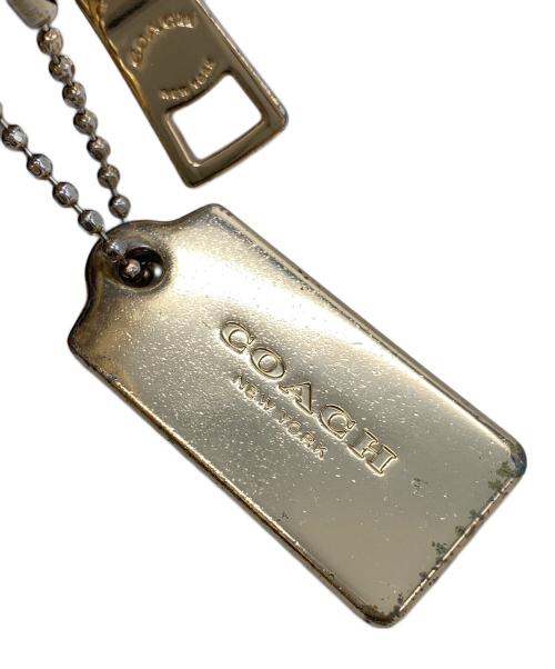 COACH（コーチ）COACH (コーチ) ショルダーバッグ ブラウン×ホワイトの古着・服飾アイテム