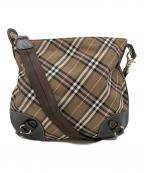BURBERRY BLUE LABELバーバリー ブルー レーベル）の古着「ショルダーバッグ」｜ブラウン