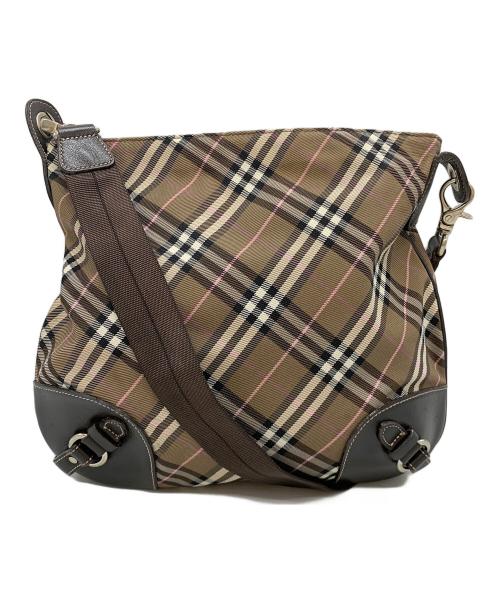 BURBERRY BLUE LABEL（バーバリー ブルー レーベル）BURBERRY BLUE LABEL (バーバリー ブルー レーベル) ショルダーバッグ ブラウンの古着・服飾アイテム