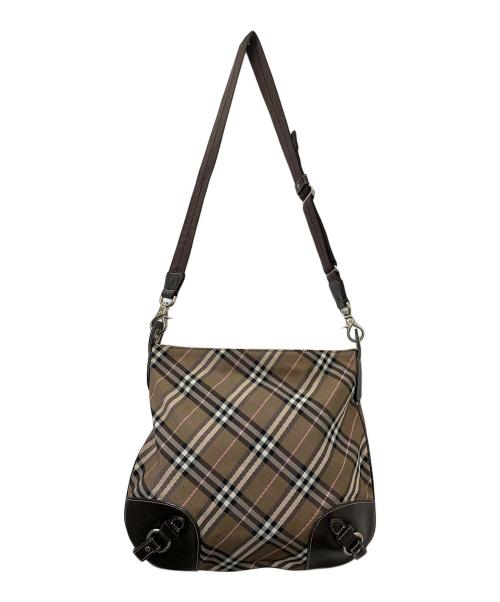 BURBERRY BLUE LABEL（バーバリー ブルー レーベル）BURBERRY BLUE LABEL (バーバリー ブルー レーベル) ショルダーバッグ ブラウンの古着・服飾アイテム