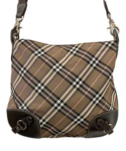 BURBERRY BLUE LABEL（バーバリー ブルー レーベル）BURBERRY BLUE LABEL (バーバリー ブルー レーベル) ショルダーバッグ ブラウンの古着・服飾アイテム